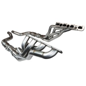 Dodge Challenger Performance Exhaust - Kooks Headers - Stepped Headers with Green Connection Pipe - `15-`27